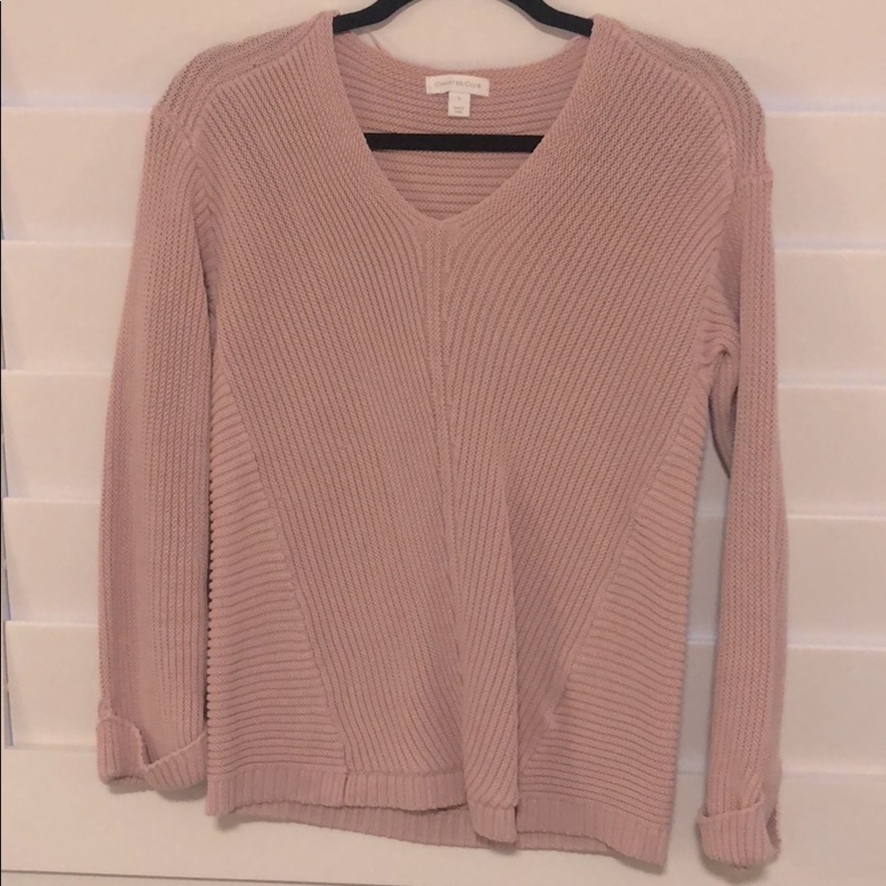 Pink sweater